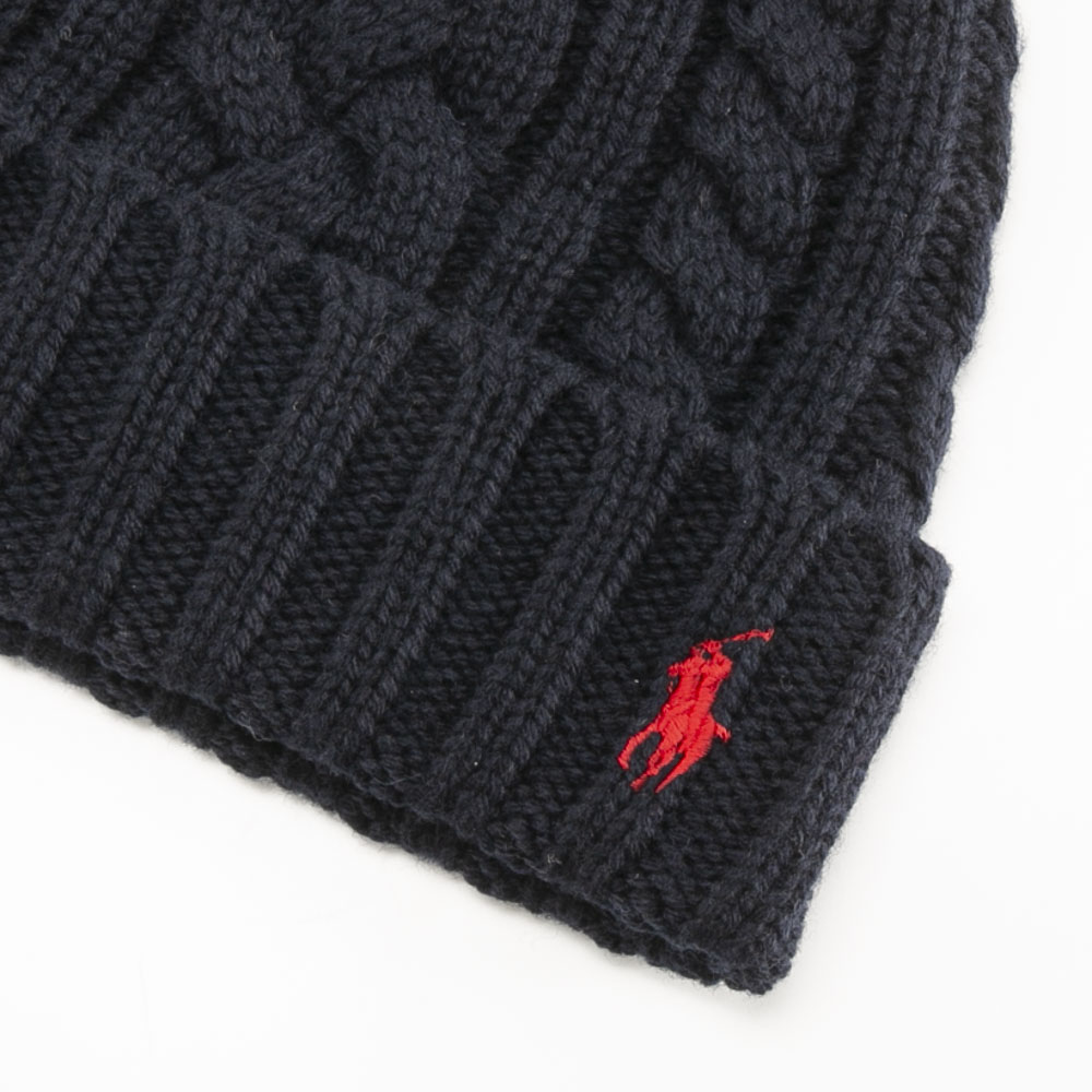ポロラルフローレン POLO RALPH LAUREN ニット帽 RECYCLED CABLE