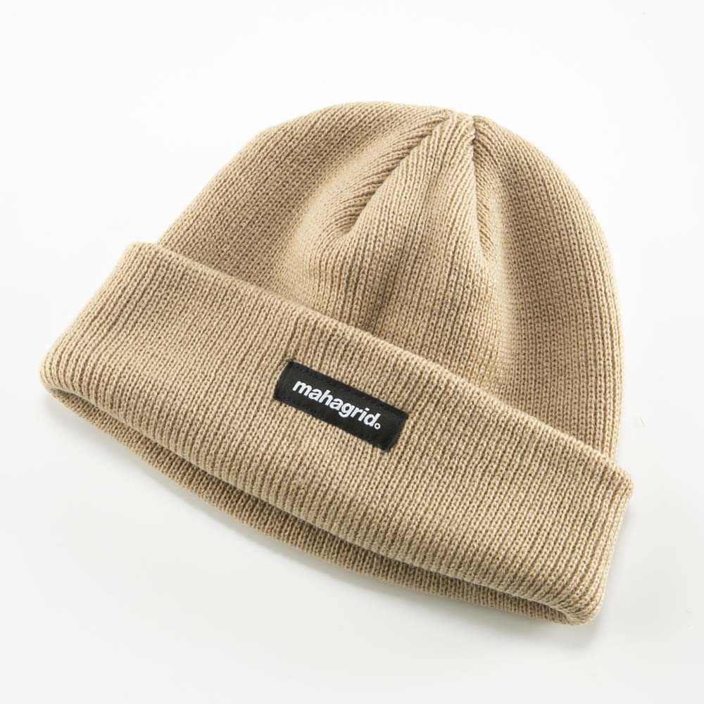 マハグリッド mahagrid 帽子 ORIGIN LOGO SHORT BEANIE MG2AFMAB23A【FITHOUSE ONLINE SHOP】