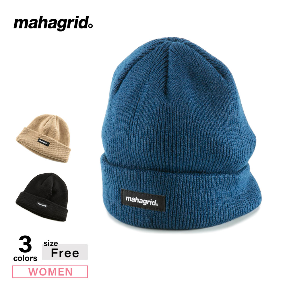 マハグリッド mahagrid 帽子 ORIGIN LOGO SHORT BEANIE MG2AFMAB23A【FITHOUSE ONLINE SHOP】