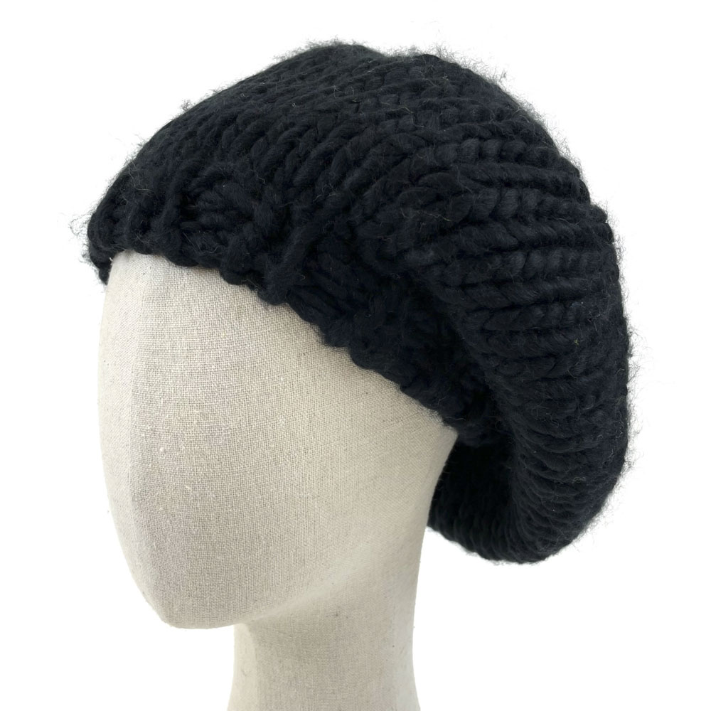 センスオブグレース SENSE OF GRACE 帽子 BULKY KNIT BERET GWB331U【FITHOUSE ONLINE SHOP】