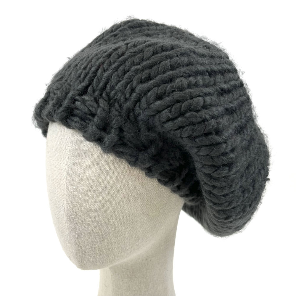 センスオブグレース SENSE OF GRACE 帽子 BULKY KNIT BERET GWB331U【FITHOUSE ONLINE SHOP】