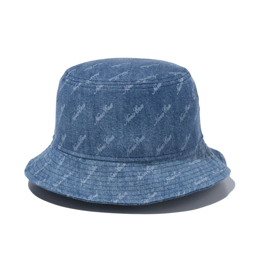 ニューエラ NEW ERA 帽子 Bucket-01 BUCKET01 DENIM MONOGRAM 14109600【FITHOUSE ONLINE SHOP】