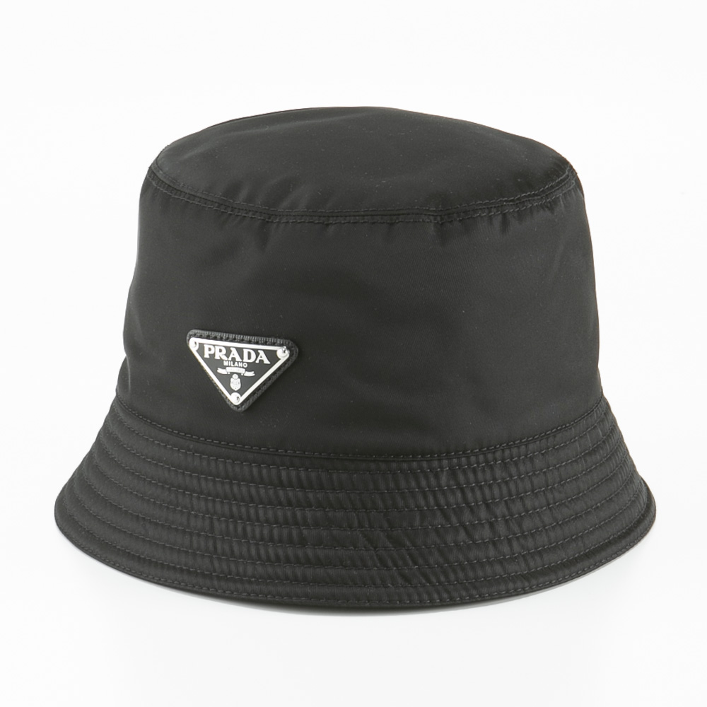 プラダ PRADA 帽子 Re-Nylon リサイクルナイロン バケットハット 