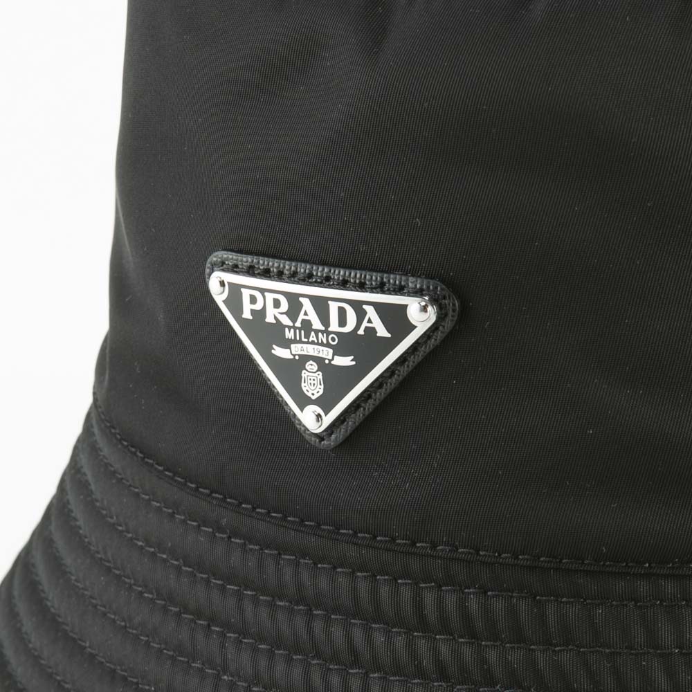 プラダ PRADA 帽子 Re-Nylon リサイクルナイロン バケットハット 1HC137 2DMI【FITHOUSE ONLINE SHOP】