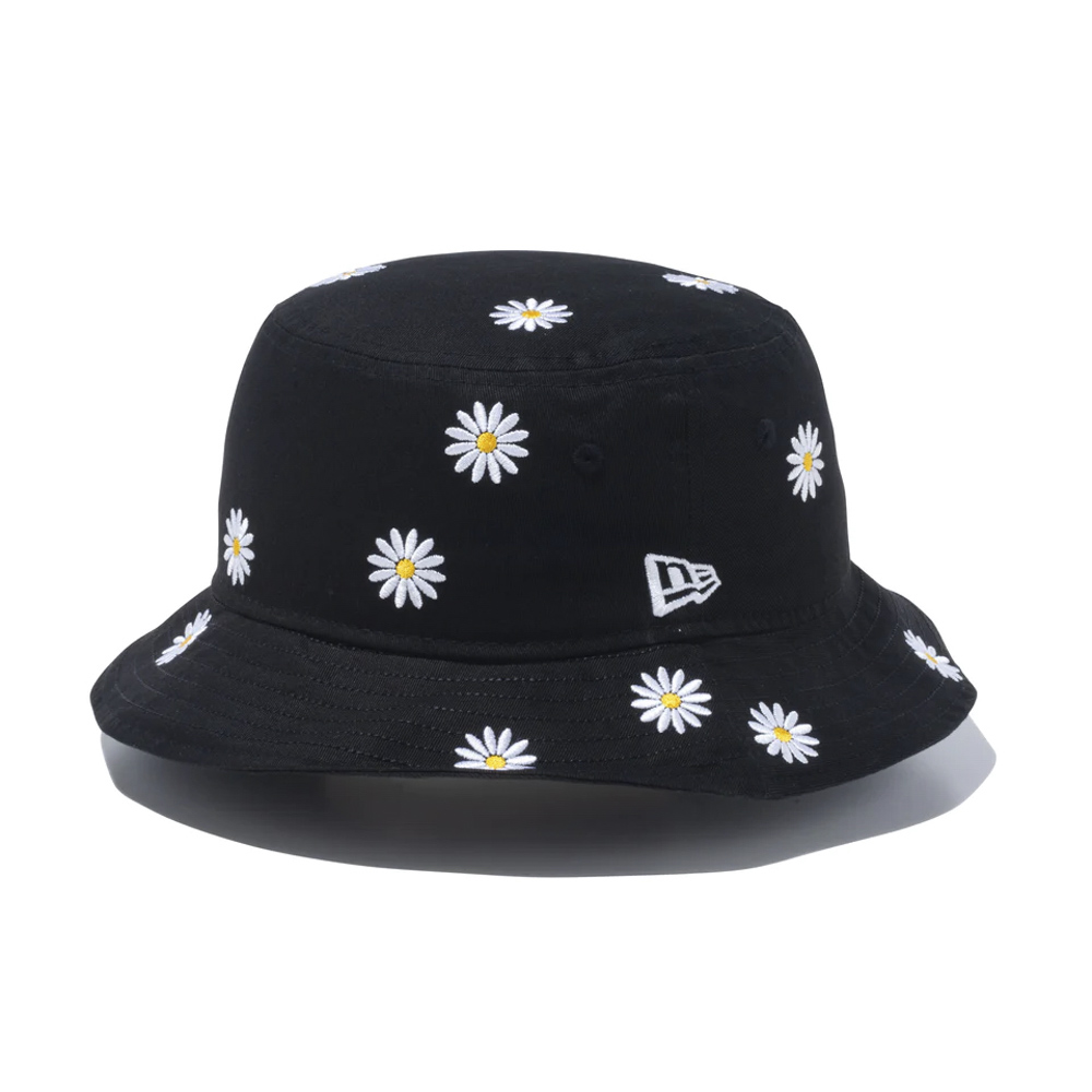ニューエラ NEW ERA 帽子 BUCKET01 FLO EMB BASIC BLK 14109596【FITHOUSE ONLINE SHOP】