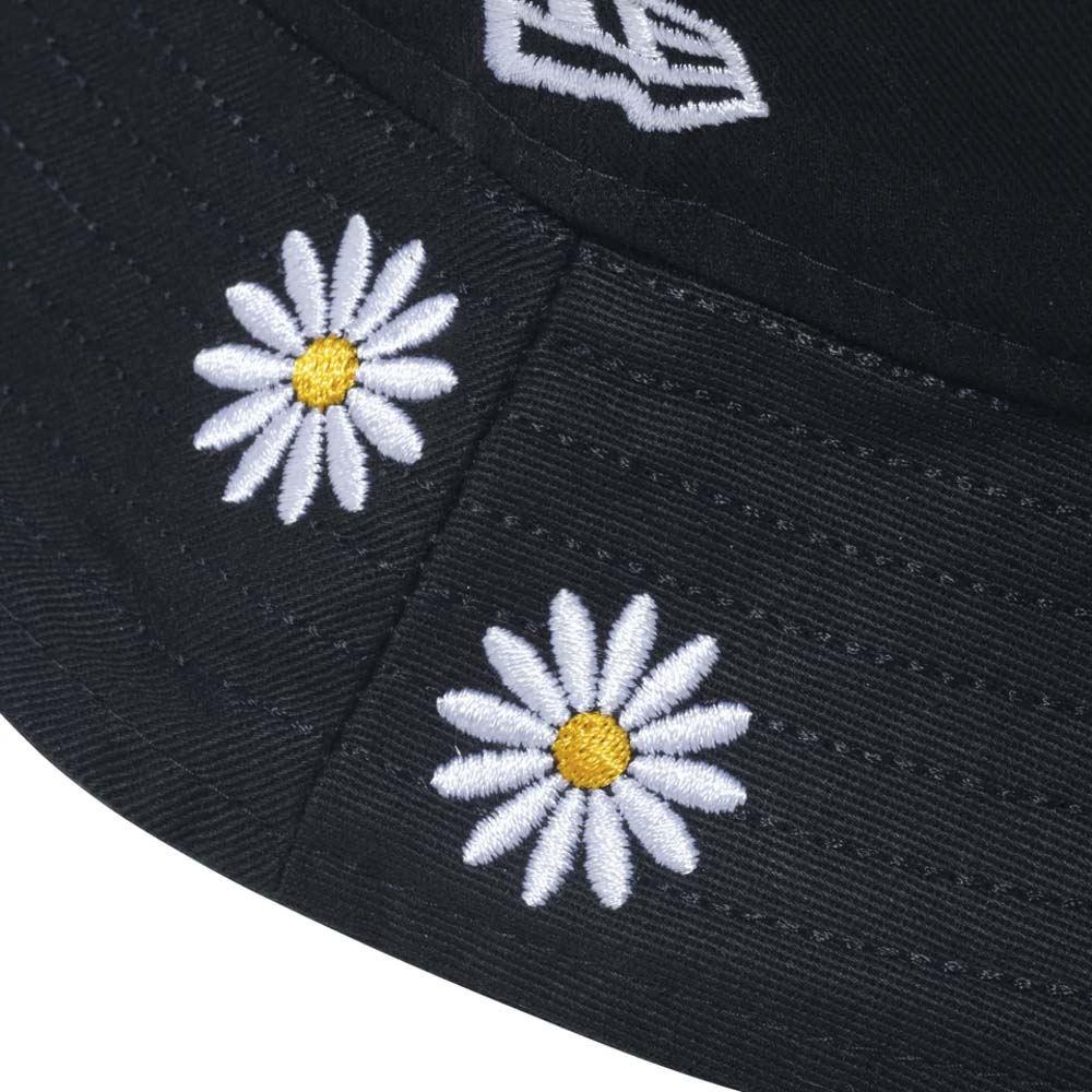 ニューエラ NEW ERA 帽子 BUCKET01 FLO EMB BASIC BLK 14109596【FITHOUSE ONLINE SHOP】