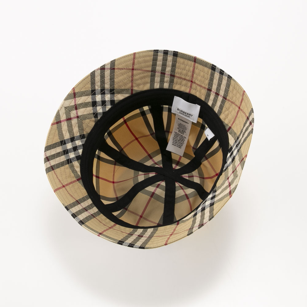 バーバリー BURBERRY 帽子 Bucket Hat ナイロン バーバリーチェック 6パネル 8071150【FITHOUSE ONLINE SHOP】