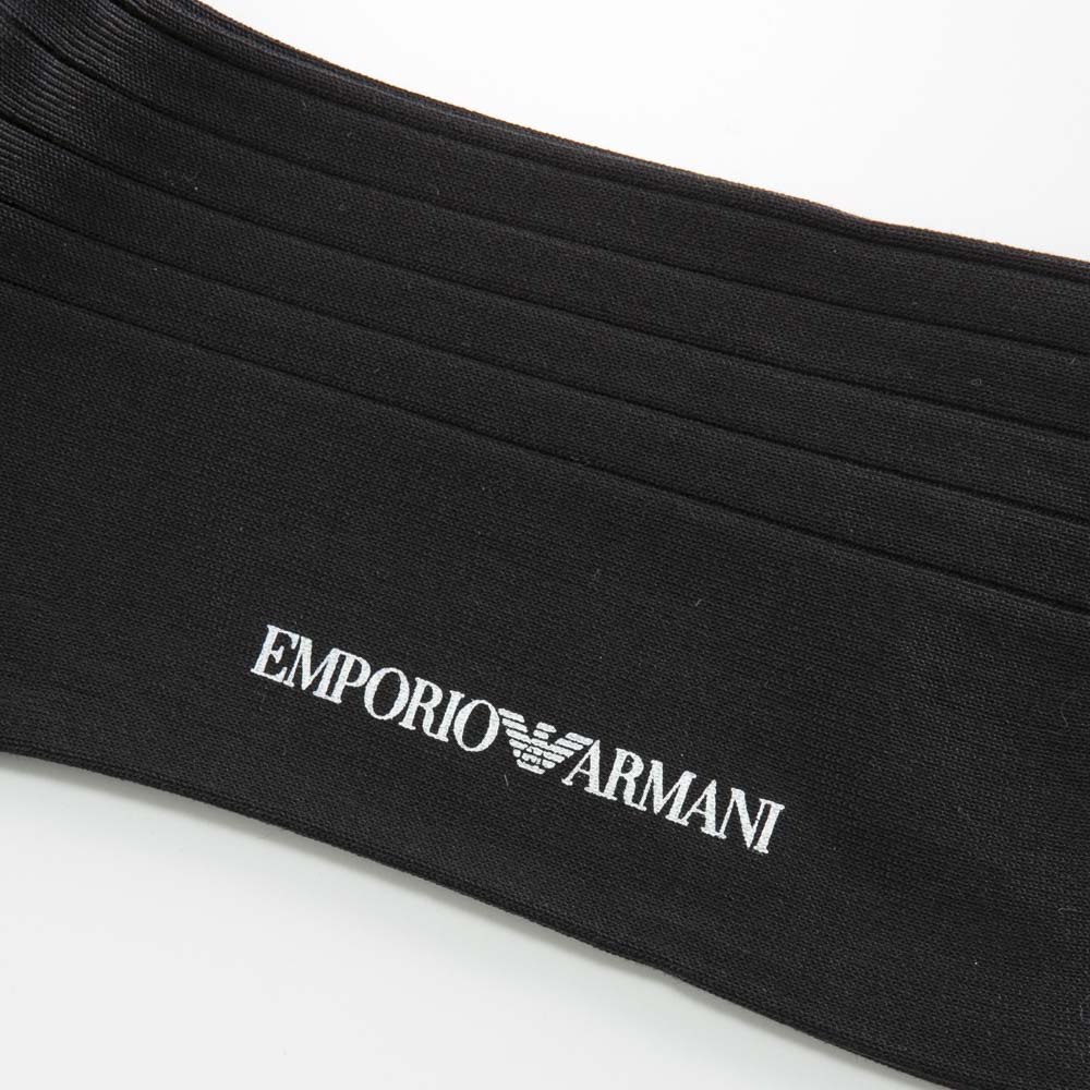 エンポリオアルマーニ EMPORIO ARMANI 靴下 リブ 02312510【FITHOUSE ONLINE SHOP】