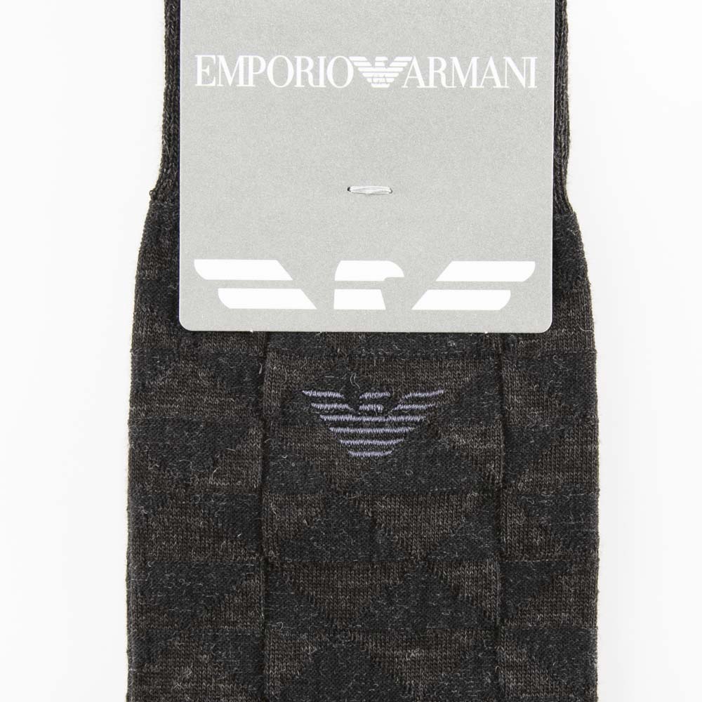 エンポリオアルマーニ EMPORIO ARMANI 靴下 幾何学リンクスイーグルワンポイントソックス 2315-101【FITHOUSE ONLINE SHOP】