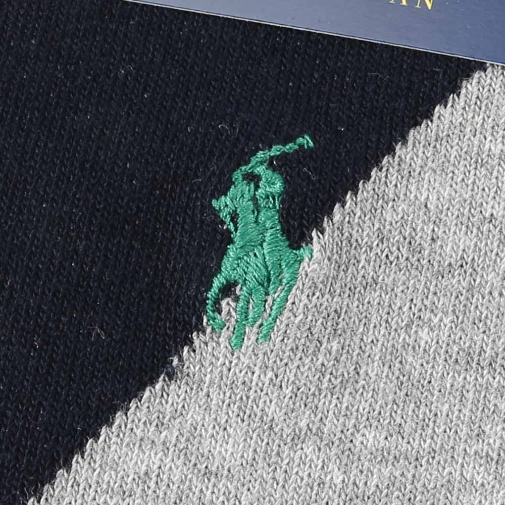 ポロラルフローレン POLO RALPH LAUREN 靴下 斜め切り替えライン オーガニックコットンソックス 2012-571【FITHOUSE ONLINE SHOP】