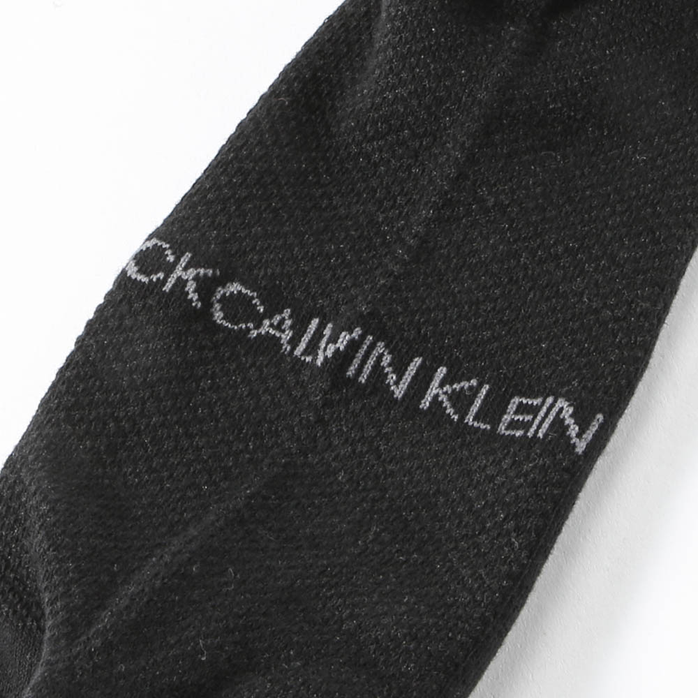 カルバンクライン Calvin Klein 靴下 甲ロゴ入り 足底パイルショートソックス 2522-524【FITHOUSE ONLINE SHOP】