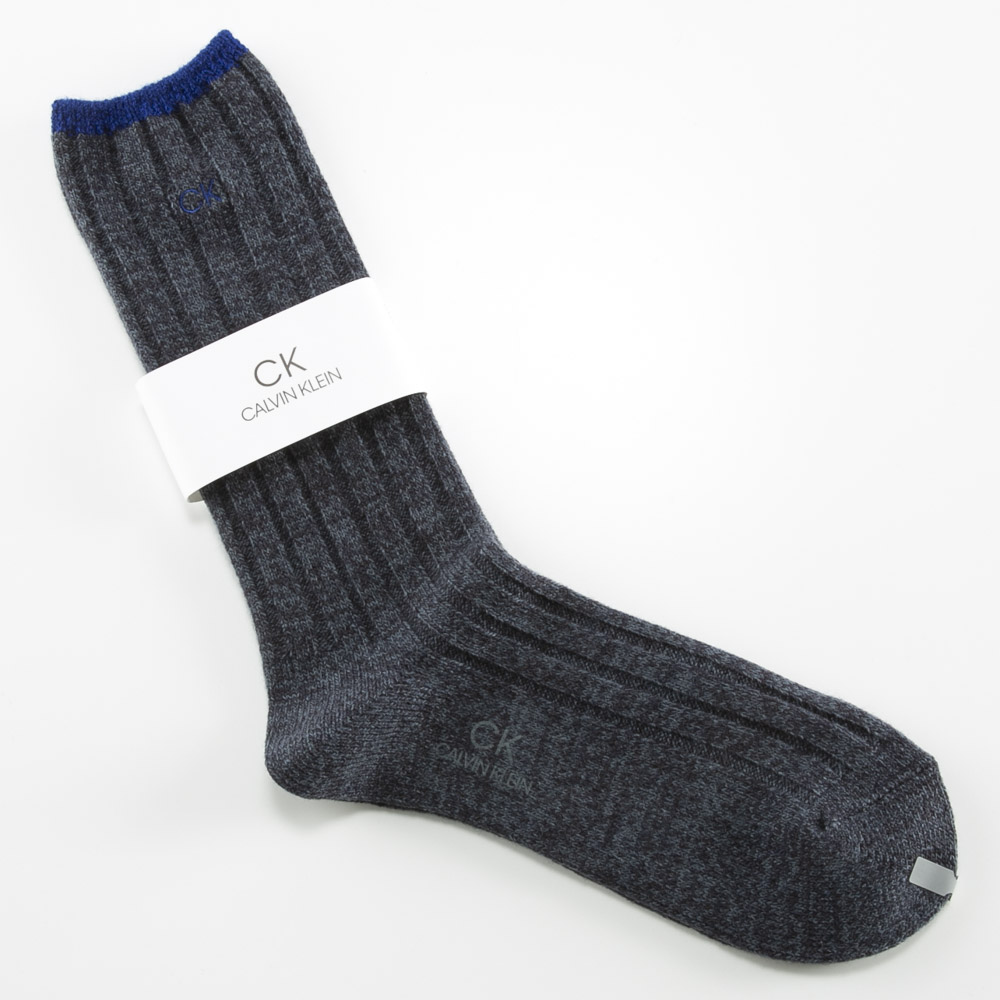 カルバンクライン Calvin Klein 靴下 しもふり風 リブソックス 2545-126【FITHOUSE ONLINE SHOP】