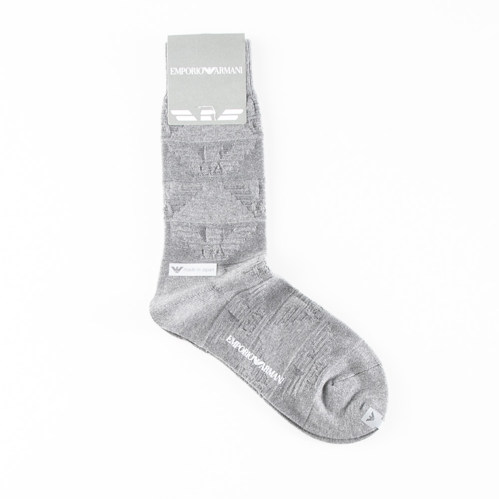 エンポリオアルマーニ EMPORIO ARMANI 靴下 イーグルロゴボーダー 2342-395【FITHOUSE ONLINE SHOP】
