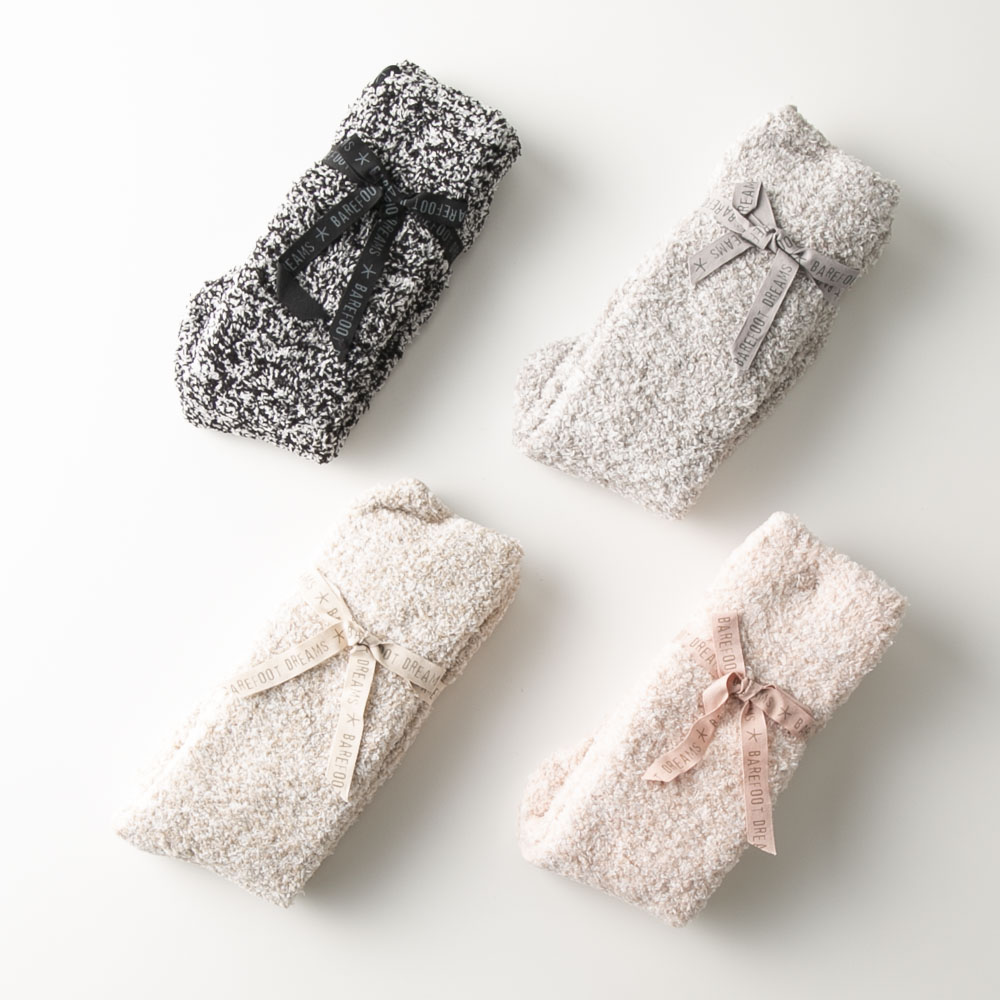 ベアフットドリームズ BAREFOOT DREAMS ソックス COZYCHIC HEATHERED WOMEN’S SOCKS B614【FITHOUSE ONLINE SHOP】