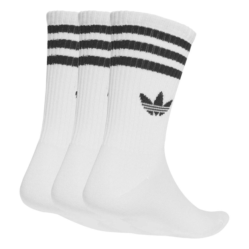 アディダスオリジナルス adidas originals 靴下 スリーストライプス クルーソックス 3足組 JV7401【FITHOUSE ONLINE SHOP】