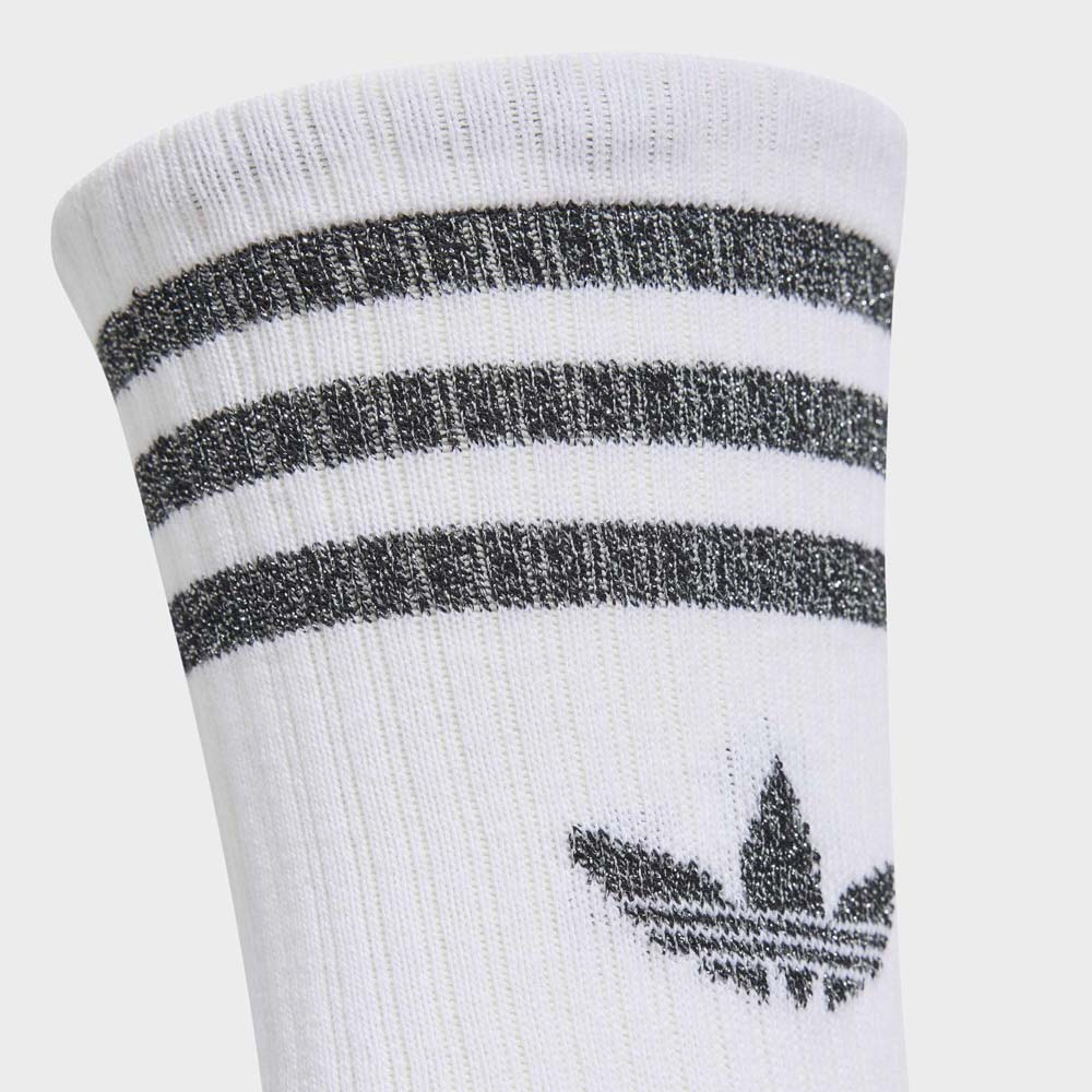 アディダスオリジナルス adidas originals 靴下 スリーストライプス グリッター クルーソックス3足組 KR4218【FITHOUSE ONLINE SHOP】
