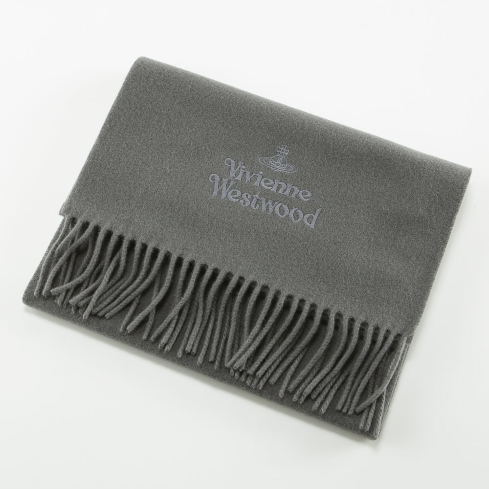 ヴィヴィアンウエストウッド Vivienne Westwood マフラー VIV.22AW 100%WOOL 30×180 I#81030007-W001Z-FP【FITHOUSE ONLINE SHOP】