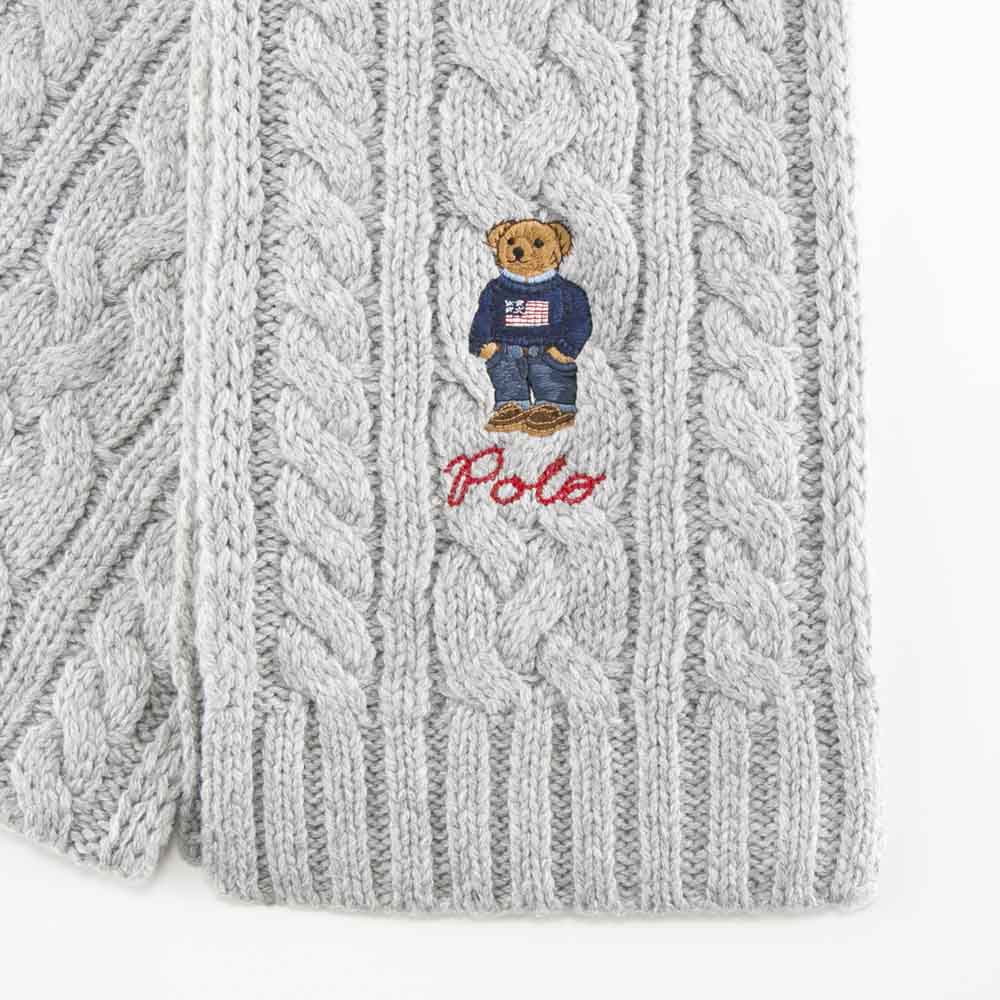 ポロラルフローレン POLO RALPH LAUREN マフラー RECYCLED CABLE BEAR SCARF PC1036【FITHOUSE ONLINE SHOP】