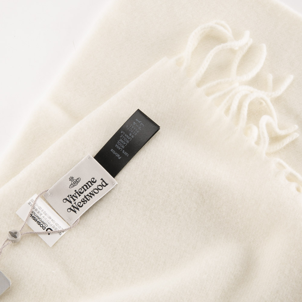 ヴィヴィアンウエストウッド Vivienne Westwood マフラー 100% WOOL 81030007 W00Q7【FITHOUSE ONLINE SHOP】