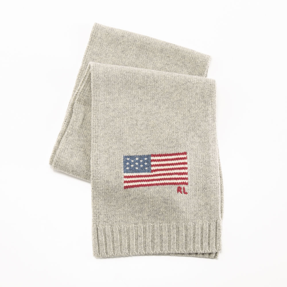 ポロラルフローレン POLO RALPH LAUREN マフラー RL FLAG SCARF PC1442【FITHOUSE ONLINE SHOP】