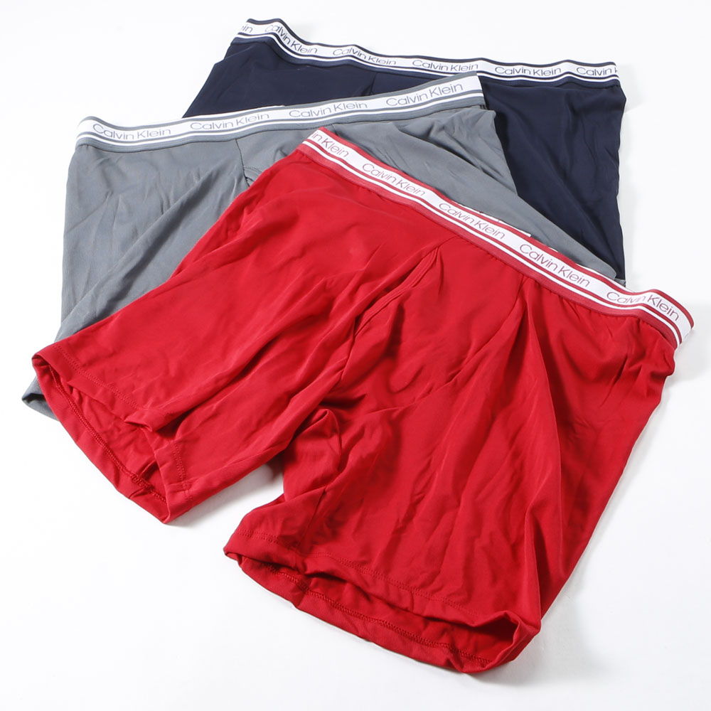 カルバンクライン Calvin Klein アンダーウェア・下着 Men's Aeros Boxer Brief 3-Pack（3枚組） NP2401O【FITHOUSE ONLINE SHOP】