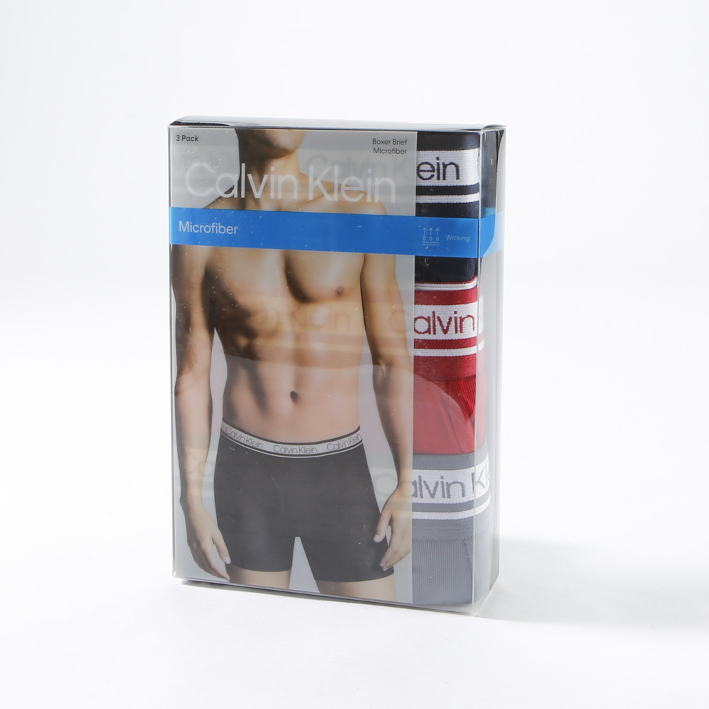 カルバンクライン Calvin Klein アンダーウェア・下着 Men's Aeros Boxer Brief 3-Pack（3枚組） NP2401O【FITHOUSE ONLINE SHOP】