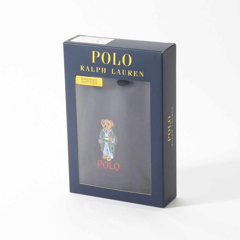 ポロラルフローレン POLO RALPH LAUREN メンズアンダーウェア MORNING ROBE BEAR EMBROIDERY RM3-Y103【FITHOUSE ONLINE SHOP】