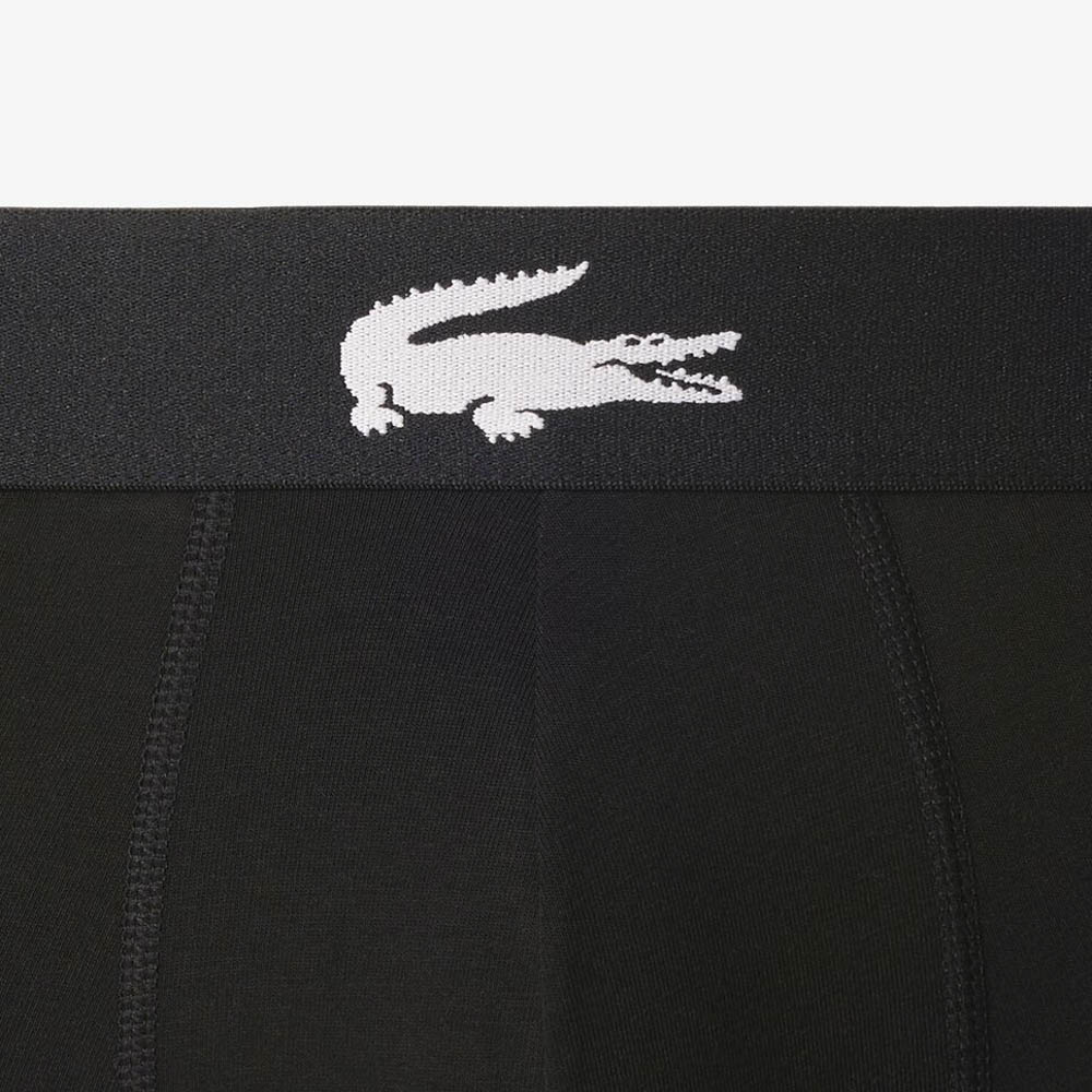 ラコステ LACOSTE アンダーウェア・下着 3パック ストレッチ コットン トランクショーツ 5H1291-10【FITHOUSE ONLINE SHOP】