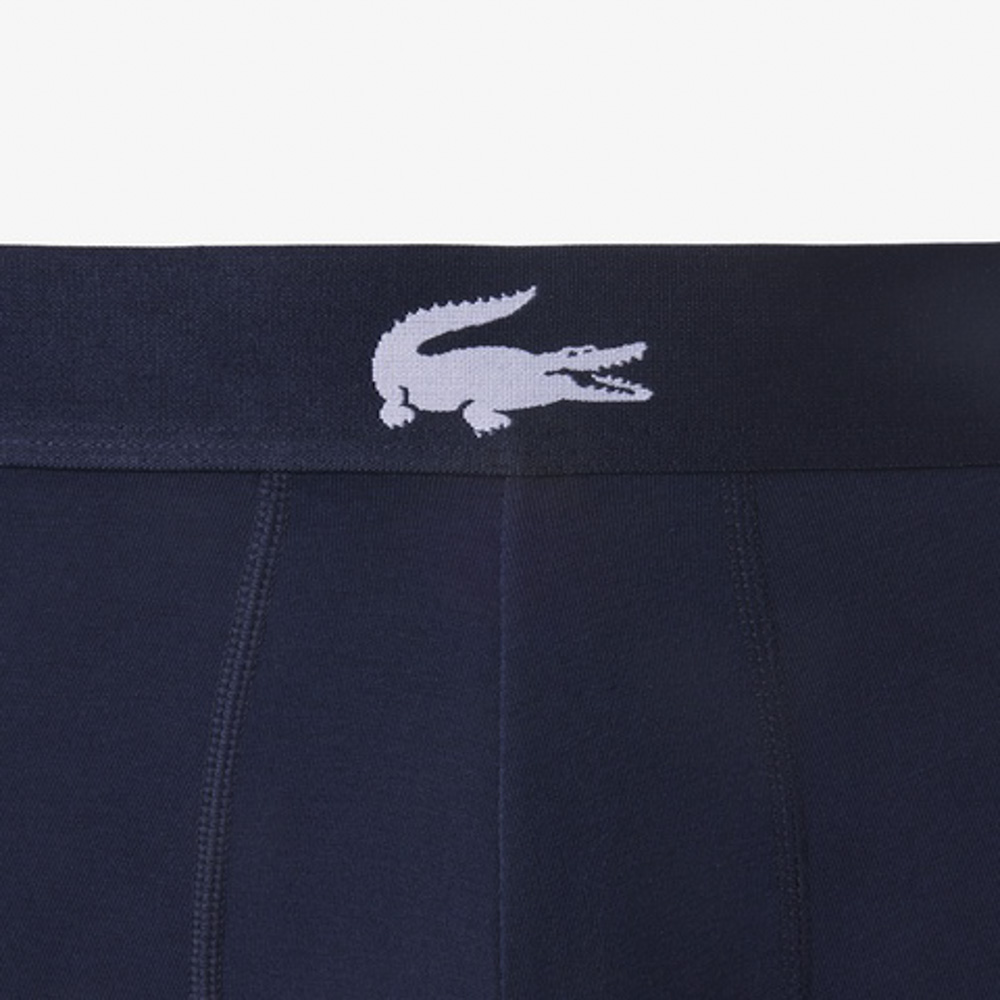 ラコステ LACOSTE アンダーウェア・下着 3パック ストレッチ コットン トランクショーツ 5H1291-10【FITHOUSE ONLINE SHOP】