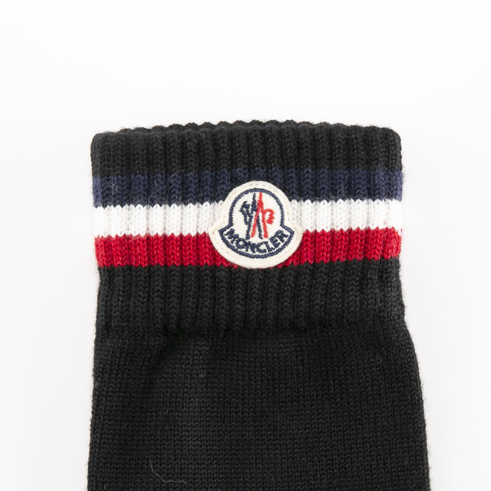 モンクレール MONCLER 手袋 手首トリコロールライン ウールグローブ 3A000.03.A9575【FITHOUSE ONLINE SHOP】