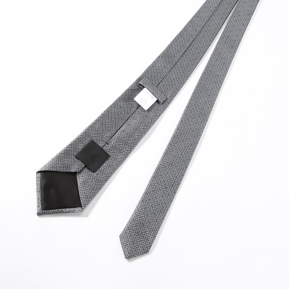 ジバンシィ GIVENCHY ネクタイ 大剣幅約8cm ロゴ J4582【FITHOUSE ONLINE SHOP】