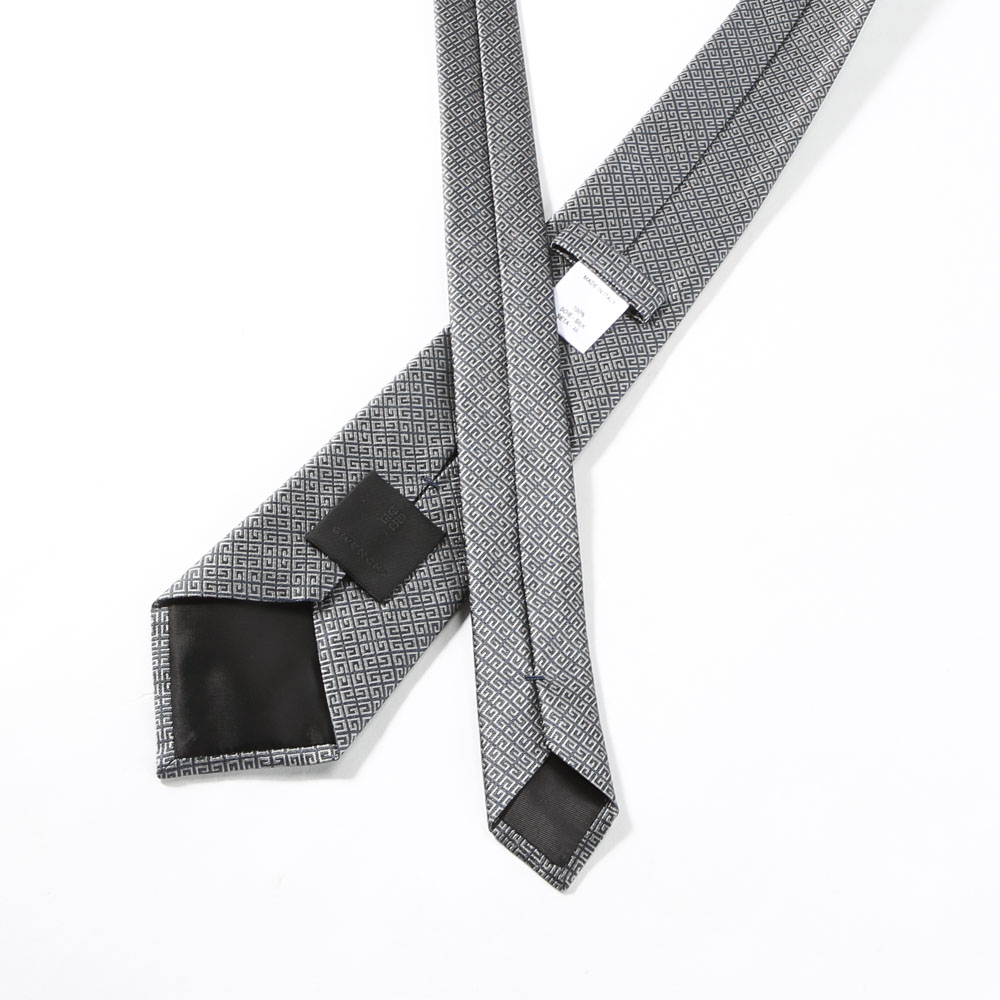 ジバンシィ GIVENCHY ネクタイ 大剣幅約8cm ロゴ J4582【FITHOUSE ONLINE SHOP】
