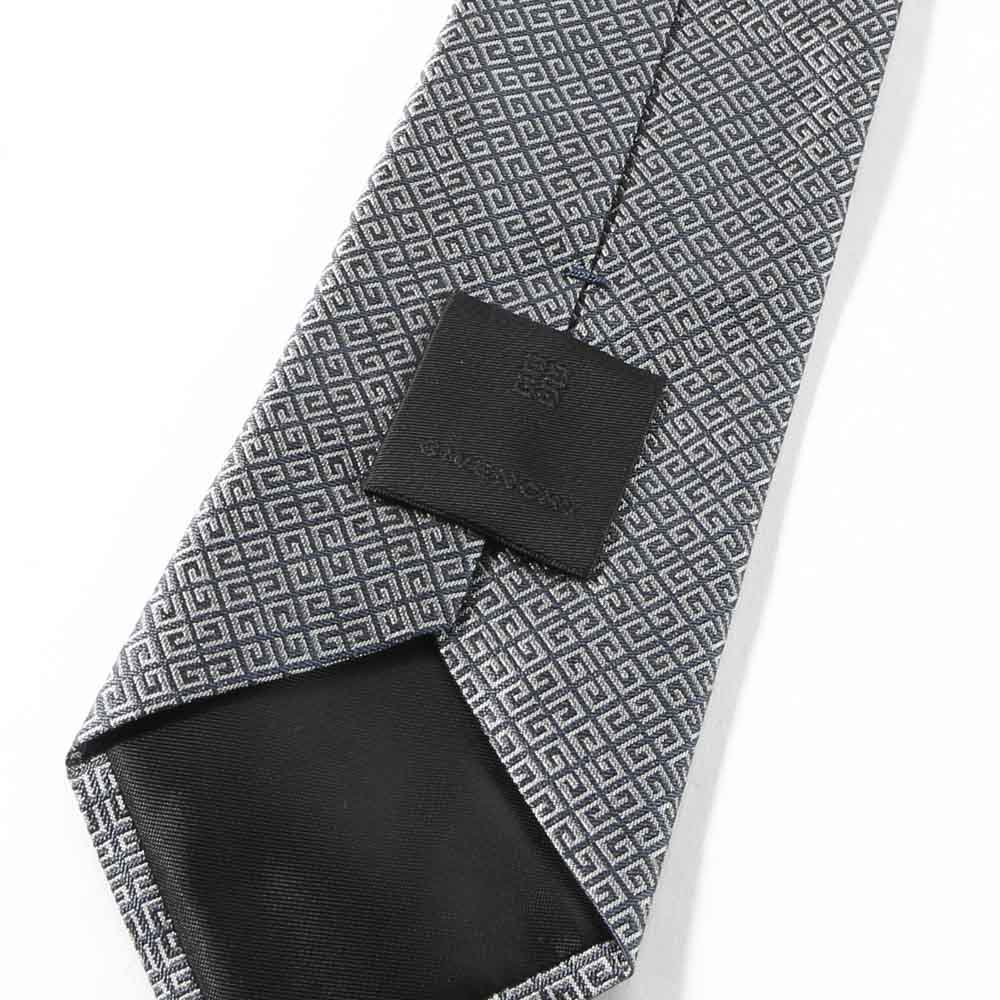 ジバンシィ GIVENCHY ネクタイ 大剣幅約8cm ロゴ J4582【FITHOUSE ONLINE SHOP】