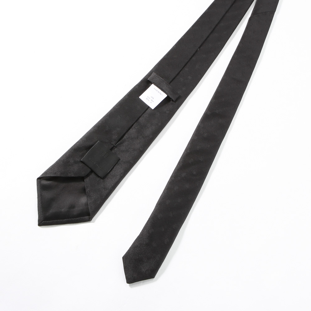 ジバンシィ GIVENCHY ネクタイ 大剣幅約8cm ドットロゴ J4617【FITHOUSE ONLINE SHOP】