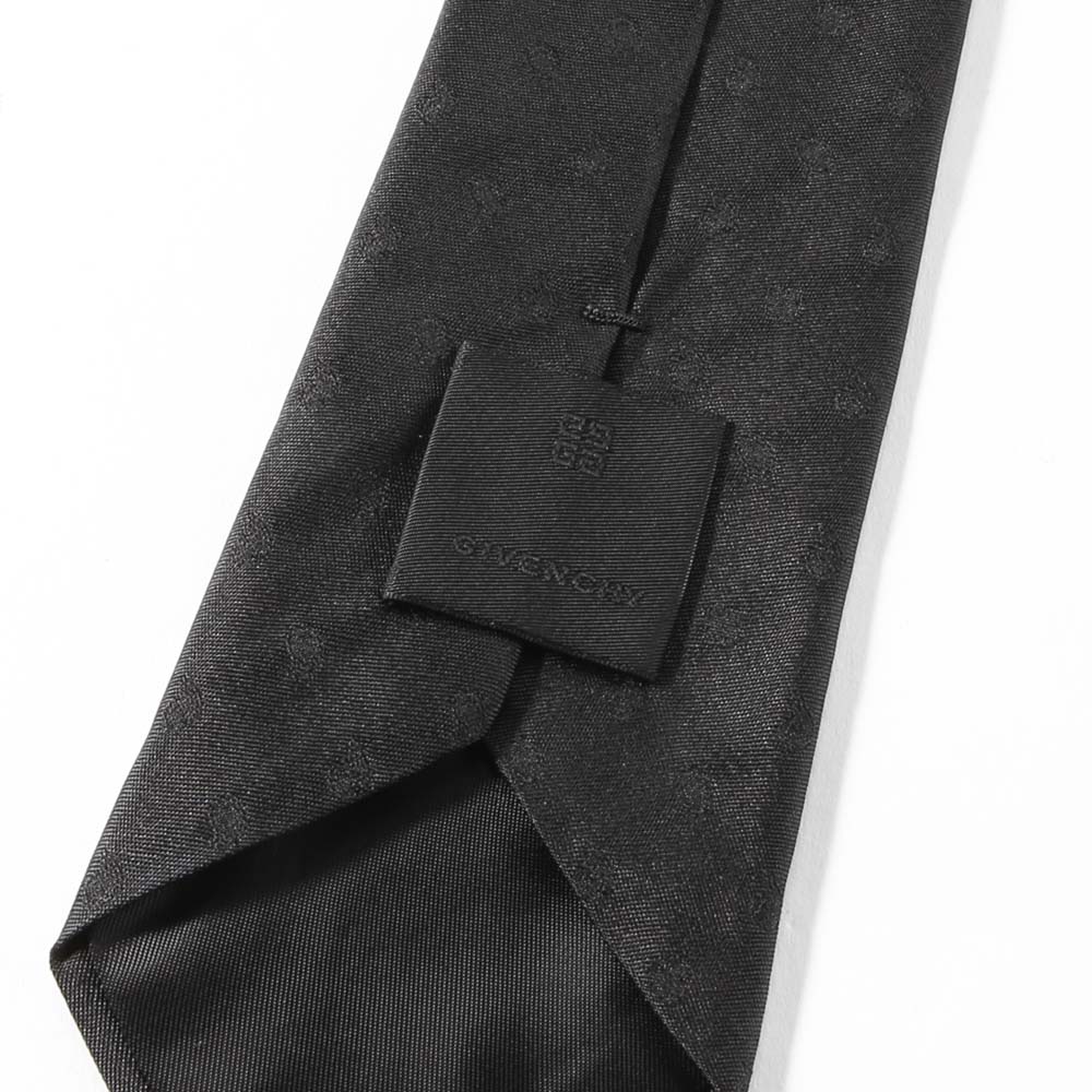 ジバンシィ GIVENCHY ネクタイ 大剣幅約8cm ドットロゴ J4617【FITHOUSE ONLINE SHOP】