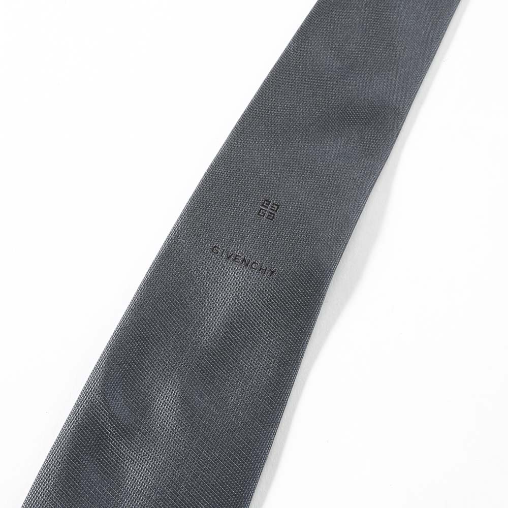 ジバンシィ GIVENCHY ネクタイ 大剣幅約8cm ブランド名入り J4658【FITHOUSE ONLINE SHOP】