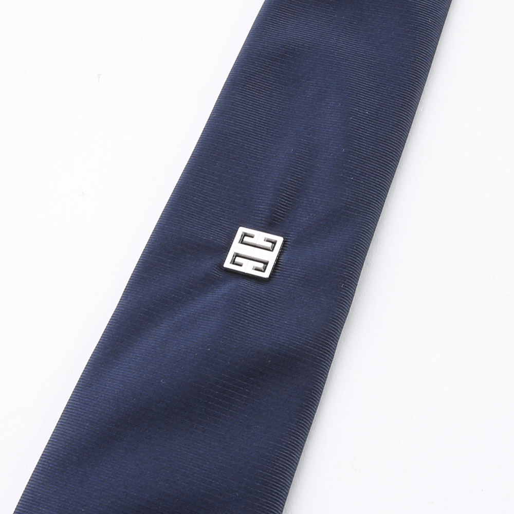 ジバンシィ GIVENCHY ネクタイ 大剣幅約8cm 金具付 J4583【FITHOUSE ONLINE SHOP】