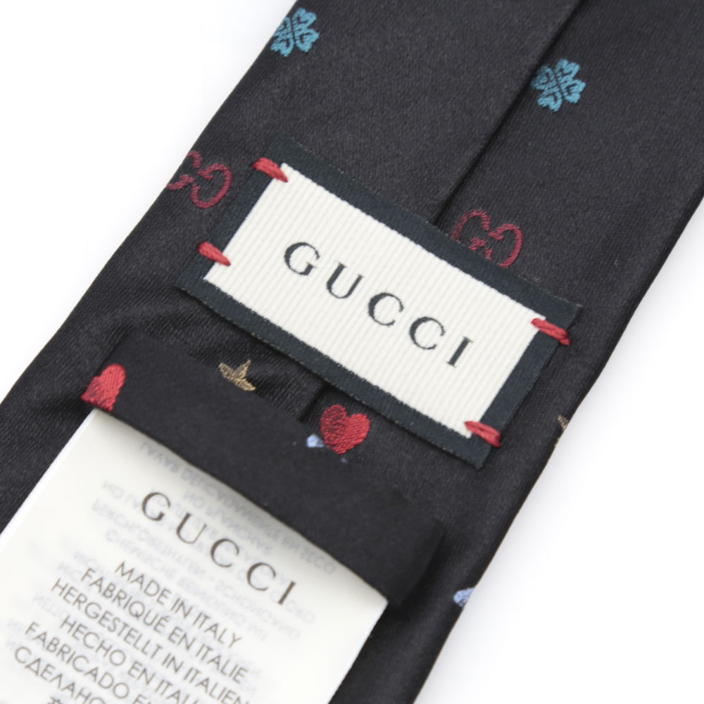 グッチ GUCCI ネクタイ ビー柄8.0CM 571819GOLDWYN【FITHOUSE ONLINE SHOP】