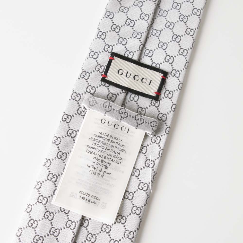 グッチ GUCCI ネクタイ 定番GGロゴ 456520FEDRA【FITHOUSE ONLINE SHOP】