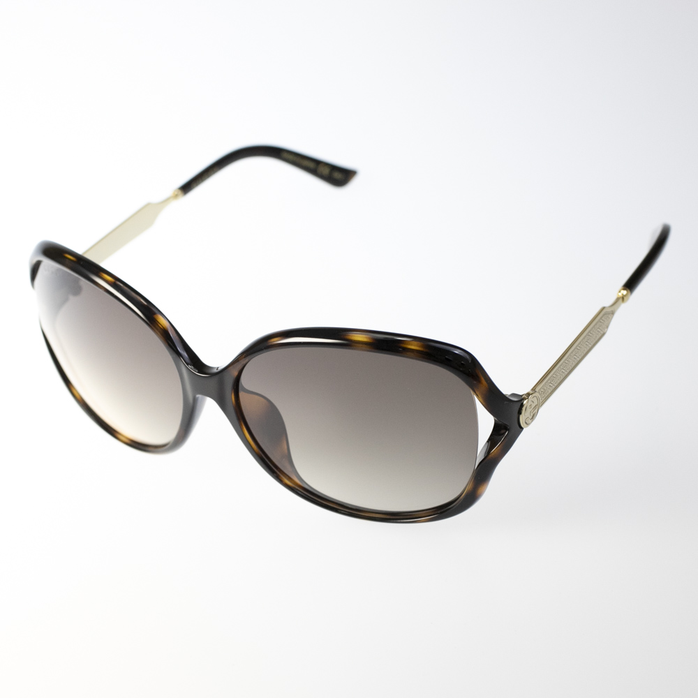 グッチ GUCCI サングラス メタルテンプル 0076SK【FITHOUSE ONLINE 