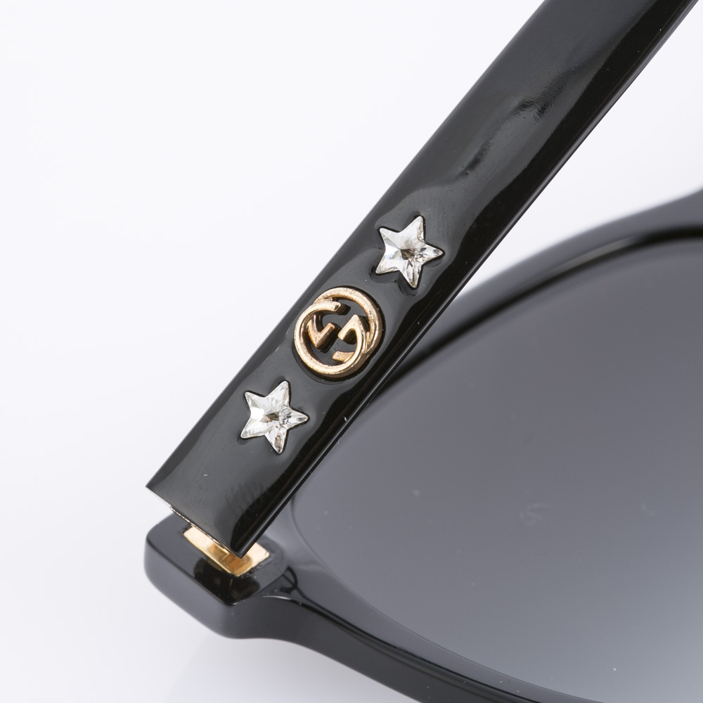 グッチ GUCCI サングラス GUC・20Sテンプル星&GGウェリントン型