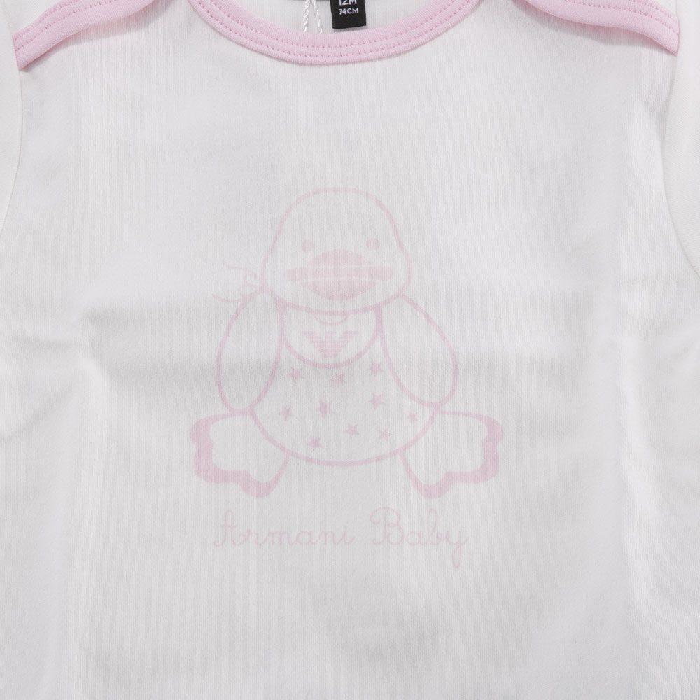 ARMANI  BABY  ロンパース & スタイ セット 1M