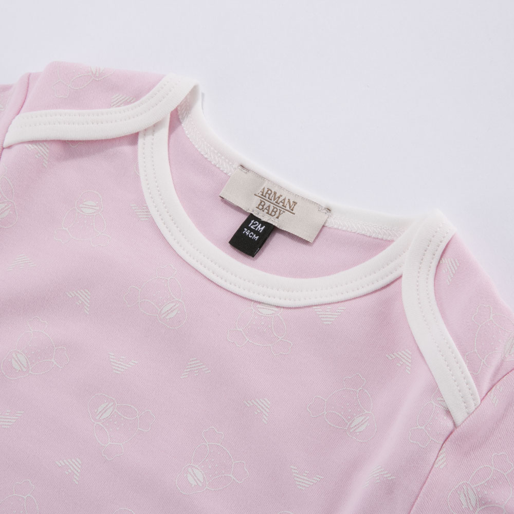 アルマーニ ベビー ARMANI BABY ロンパース 半袖ロンパース３Pセット