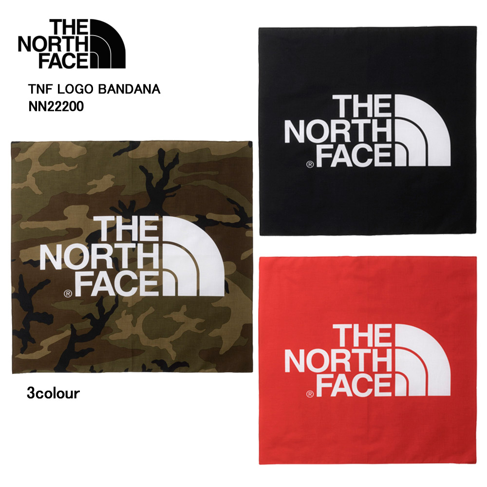 ザ ノースフェイス THE NORTH FACE バンダナ TNF LOGO BANDANA NN22200【FITHOUSE ONLINE SHOP】