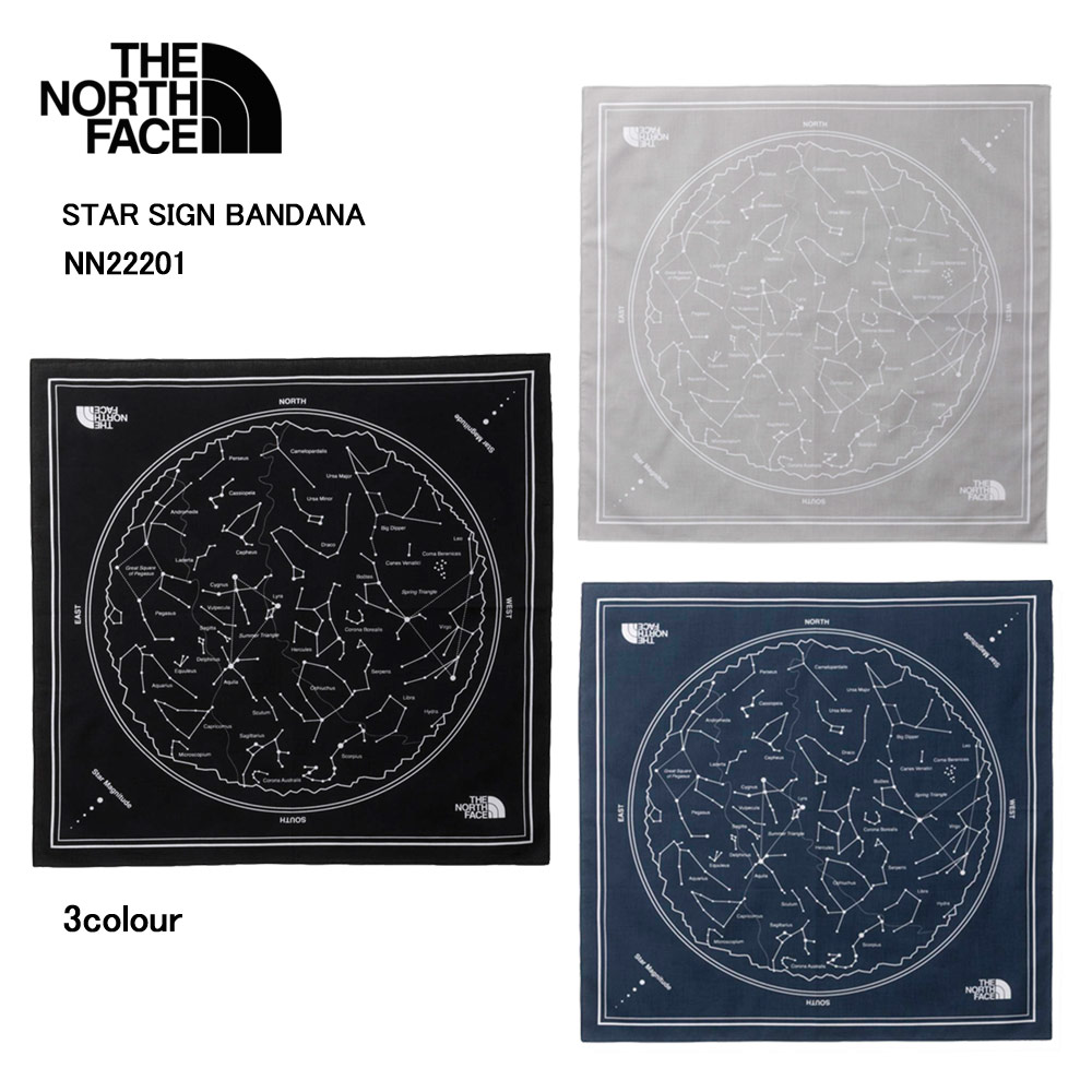 ザ ノースフェイス THE NORTH FACE バンダナ STAR SIGN BANDANA NN22201【FITHOUSE ONLINE SHOP】