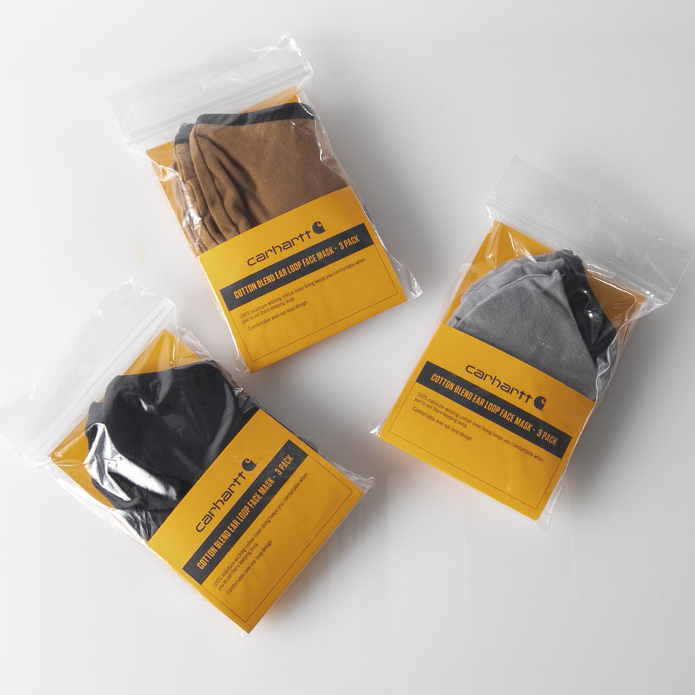 【ゆうパケット対象商品】carhartt MASK マスク 3枚入り CT105160【FITHOUSE ONLINE SHOP】