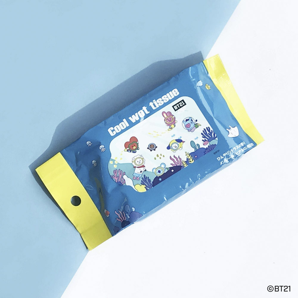 ビーティーイシビル BT21 冷却ウェットティッシュ BT21 74220024【FITHOUSE ONLINE SHOP】