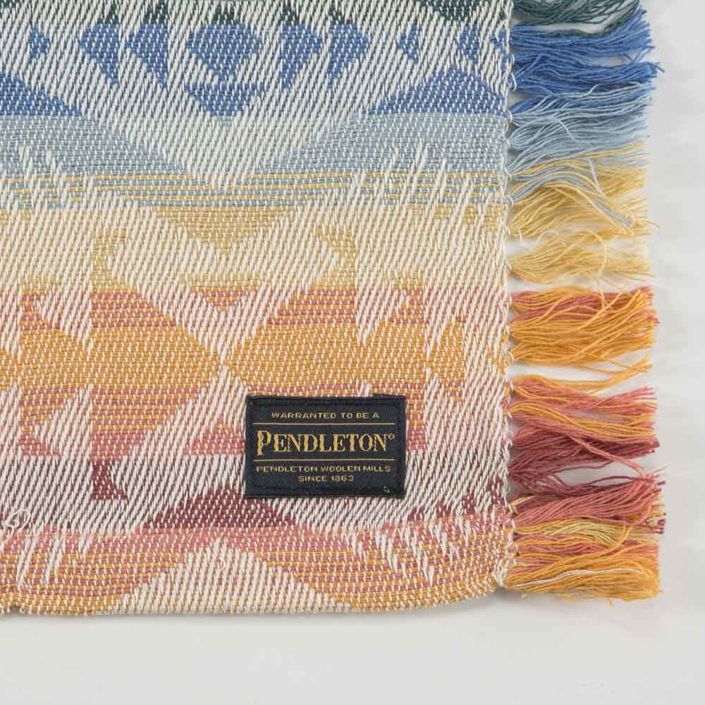 ペンドルトン PENDLETON ランチョンマット Lunch Mat with side Fringe (2P) LB062-16065【FITHOUSE ONLINE SHOP】