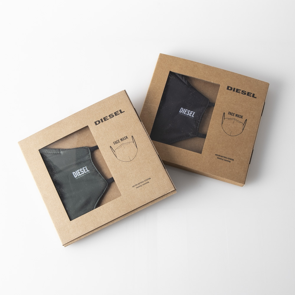 【ゆうパケット対象商品】ディーゼル DIESEL FACEMASK-PLAIN マスク 1枚入り A03468【FITHOUSE ONLINE SHOP】