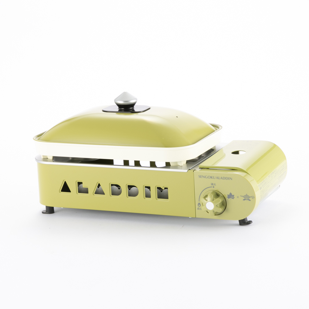 ロゴス LOGOS アウトドア・キャンプ LOGOS×SENGOKU ALADDIN ポータブル ガス ホットプレート プチパン 81060010【FITHOUSE ONLINE SHOP】